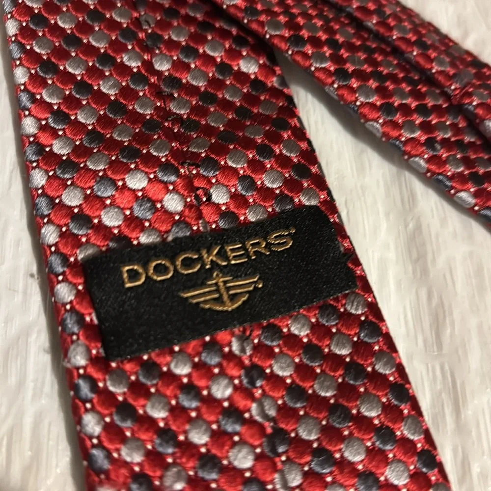 DOCKERS BOYS CLIP ON TIE 14”X2”